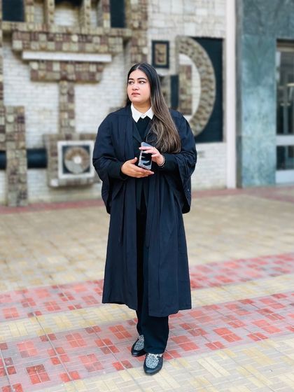 Quiet in my demeanor but carrying the loudest echoes of my arguments in the courtroom.