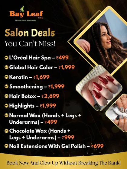 We believe in great service at a great price. This is our complete list of salon deals, from a L'Oréal Hair Spa to Keratin treatments and nail extensions. You can glow up without breaking the bank.