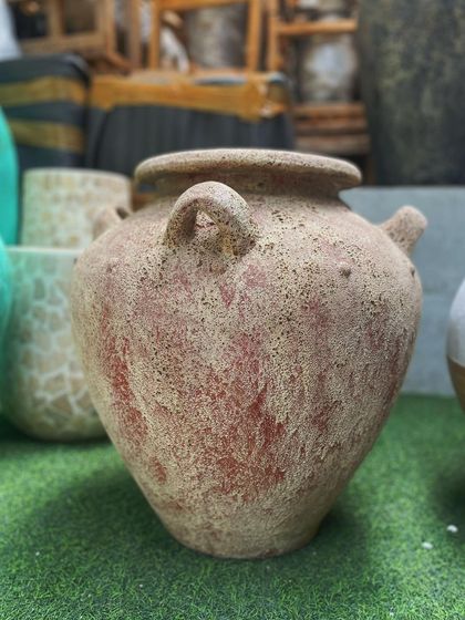 A duplicate image of the 'Krio' planter, perfect for adding a touch of earthy charm.