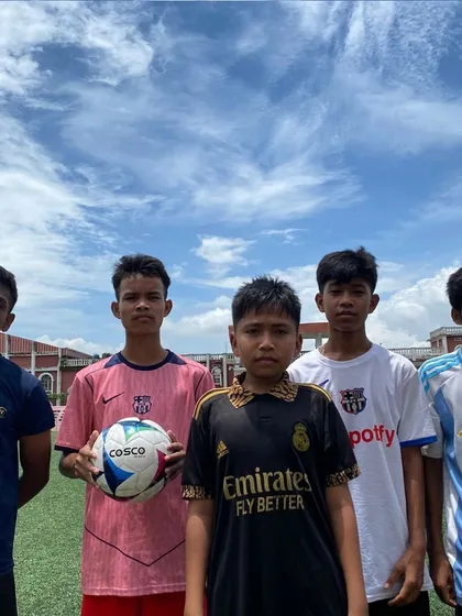 A group of selected players from our Tripura trials. Their journey has just begun, and we are excited to nurture their talent.