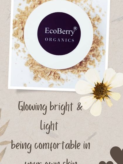 Glowing bright and light means being comfortable in your own skin. My organic mineral makeup helps you achieve that with natural, skin-loving ingredients.