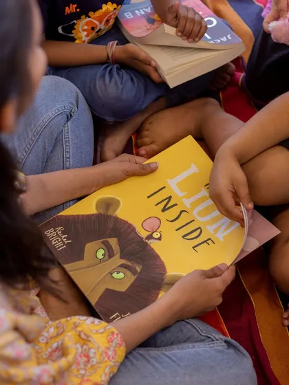We dive into empowering tales like 'The Lion Inside' by Rachel Bright. This story of a timid mouse and a brave lion teaches children that courage can be found in everyone, no matter their size.
