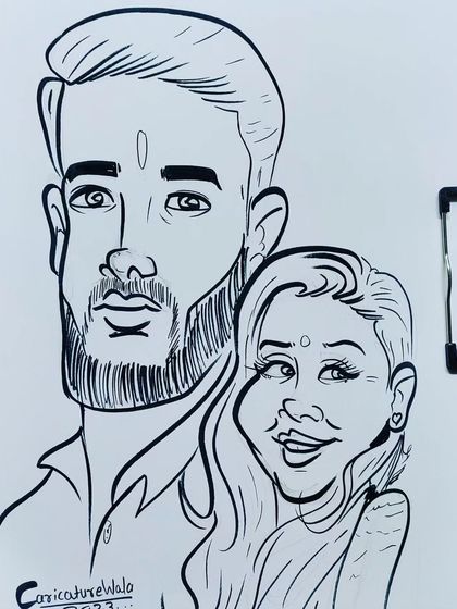 Couple Caricatures: Perfect for Gifting photo 4