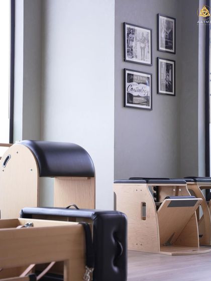 Every corner of the studio, from the equipment layout to the decor, is intentionally designed to create a calm and focused atmosphere for private and duet sessions.