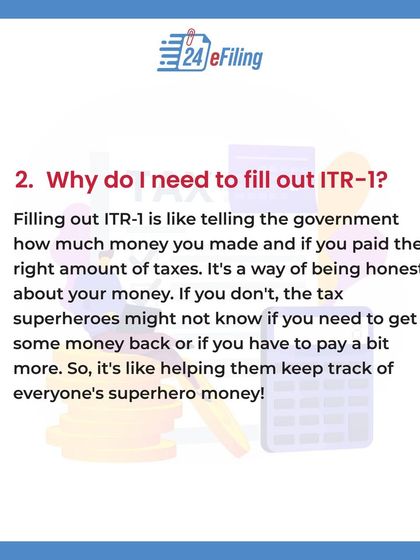 It's important to file your ITR-1 to be honest about your income and taxes. It helps the government know if you are due a refund or need to pay more, ensuring everyone contributes their fair share.