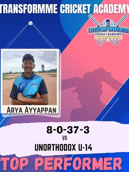 Transform Cricket Academy - Junior Cricket Coaching Program Star Performers: Celebrating Individual Excellence photo 40