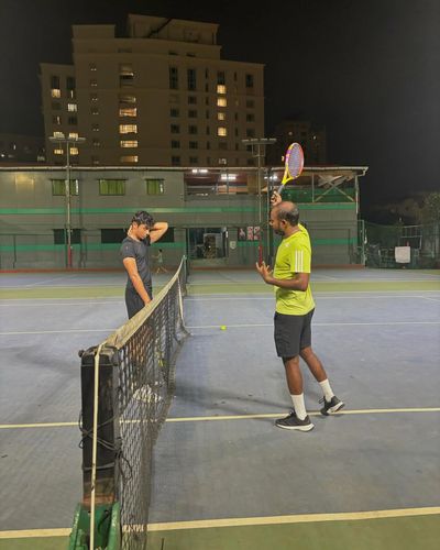 Indoor Tennis Training