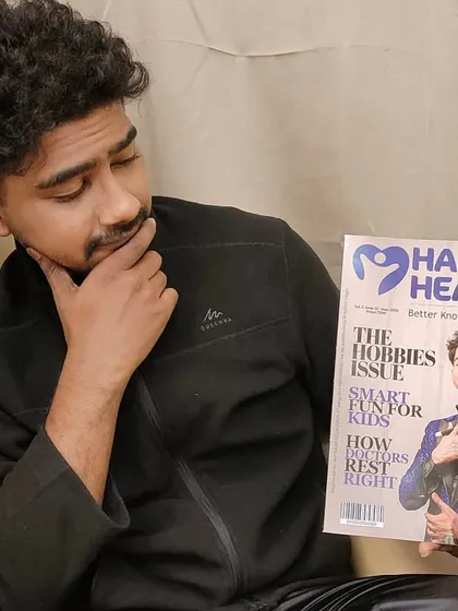 I was thrilled to be featured on the cover of Happiest Health magazine. It was a great opportunity to share my story and my passion for turning a hobby into a profession.