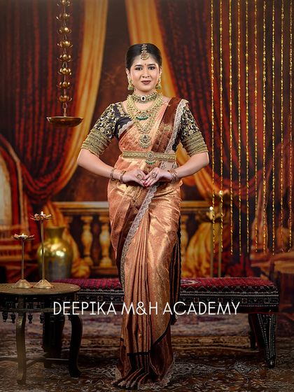 Deepika Makeup and Hair - Professional Makeup & Hair Academy My Signature: South Indian Bridal Artistry photo 26