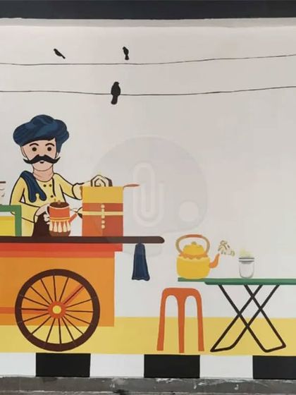 ArtHerwa - Custom Wall Art & Murals Cafe & Restaurant Murals photo 18