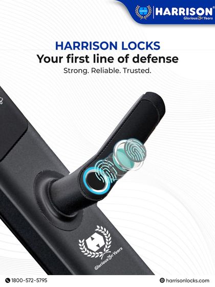 Your first line of defense should be strong, reliable, and trusted. This close-up on our lock's fingerprint scanner emphasizes our commitment to stopping threats at the door.