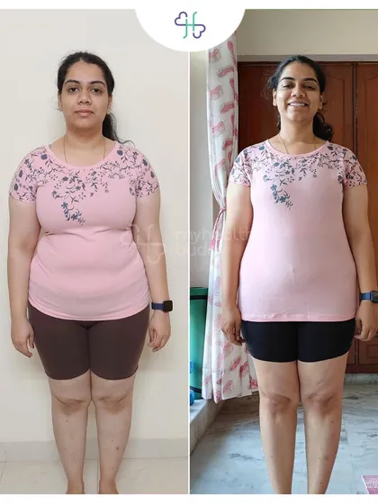 This client restarted her fitness journey and saw progress despite a busy schedule and health setbacks. Her story is a reminder that you never start from scratch; your muscle memory is always there to build upon.