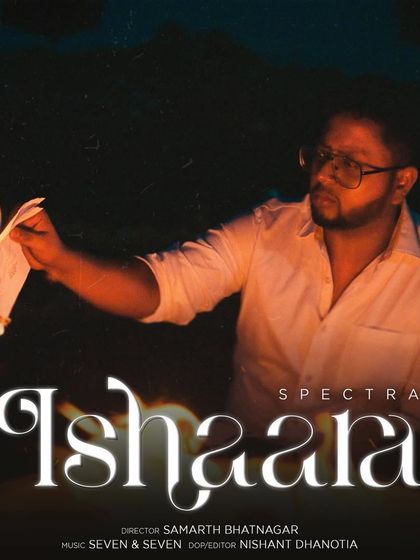 This is the official poster for my melodic track "Ishaara." It captures the moment of heartbreak and loss that the song is about.