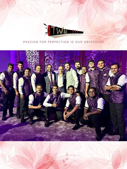 The full crew at a grand reception in Doha, demonstrating our capacity to handle large-scale international events with a large, professional team.