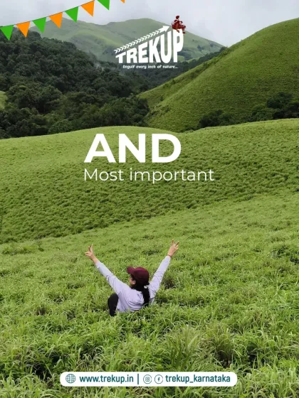 A moment of pure joy and freedom, sitting in the vast green fields of the Western Ghats. This is the feeling I aim to create on every trip.