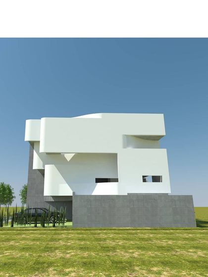 Sandesh Architects - Residential Architecture & Design Facades with Modern Geometry photo 35