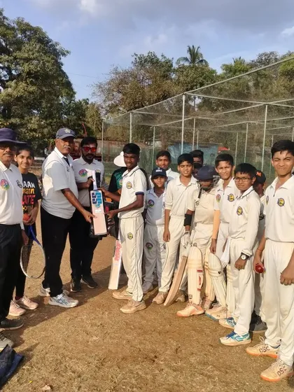 Sameer Besra awarded 'Best Batsman' for his incredible innings of 92 runs from just 38 balls. This is what hard-hitting practice looks like.