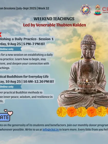 Choe Khor Sum Ling - Spiritual Community Events Core Dharma Teachings & Weekend Courses photo 16