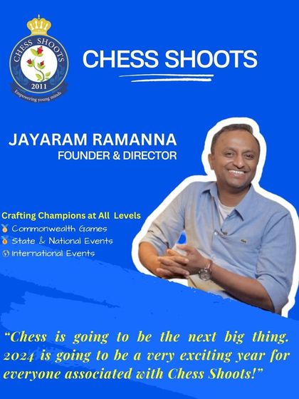 Meet our Founder and Director, Jayaram Ramanna. His vision and dedication have been the driving force behind crafting champions at all levels since 2011.