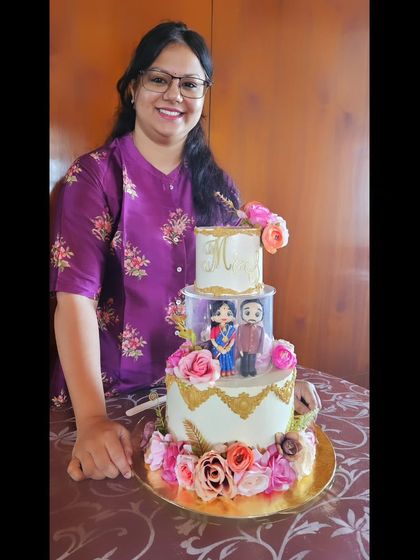 Sampada - Custom Designer Cakes Elegant Celebrations: Weddings, Anniversaries & Engagements photo 5