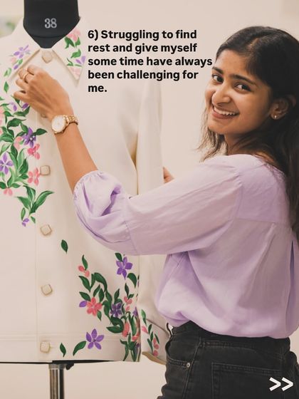 One of my uncomfortable battles is struggling to find rest. It has always been challenging for me to step away from my work, but I'm learning.