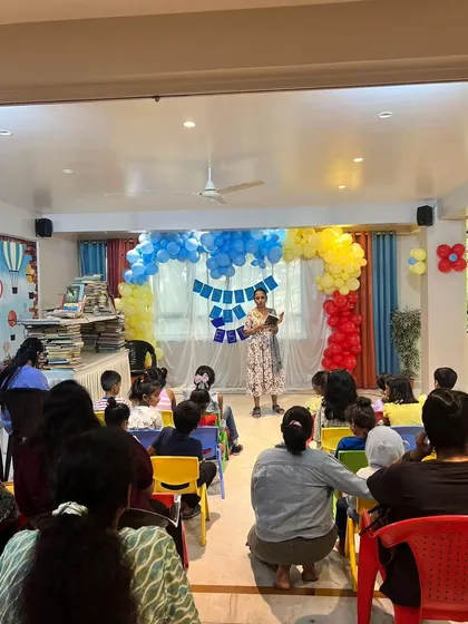Beyond daily play, I host special group events like our Kydzadda Lit Fest. Here, kids and parents gather for a day of engaging stories and creative activities, building a wonderful community spirit.