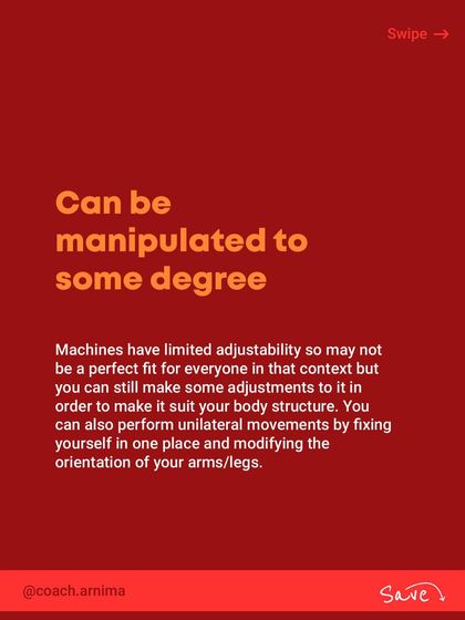 Don't be afraid of machines. This series explains the advantages of using machines for stability, safety, and applying progressive overload, making them great for beginners and advanced lifters alike.
