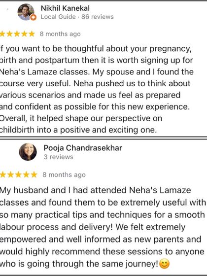 Neha Misra - Childbirth Education & Preparation Our Birth Stories photo 13