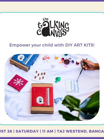 The Talking Canvas empowers children with DIY art kits. Their block printing and painting sets are a wonderful way to introduce kids to traditional art forms.