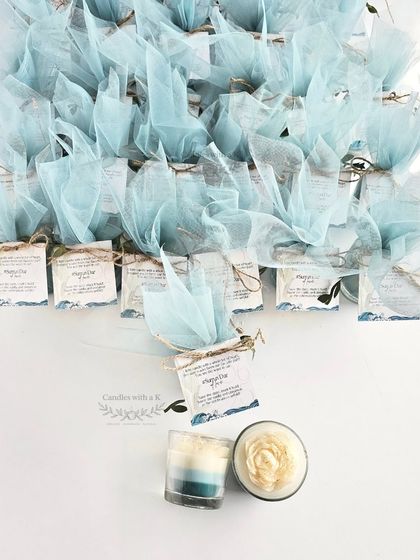Candles with a K - White-Label Candle Manufacturing Wedding & Anniversary Favors photo 8