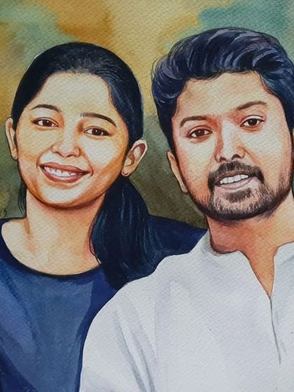 Sreeni - Custom Digital Portraits & Illustrations Lifelike Digital Paintings photo 3