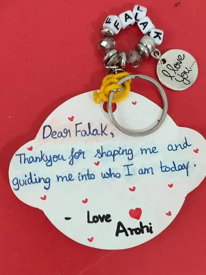 This handmade gift from a former student, now in grade 4, is a reminder of why I do what I do. The goal of a Montessori education is not just to teach, but to guide and shape a child into a confident, thoughtful person. It is a journey we take together.