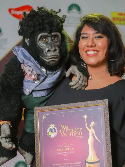 We were so honored to receive the "We Wonder Women Award 2023". This award is a testament to the joy we spread through our unique ventriloquist event hosting. It’s a proud moment that represents our dedication to entertaining and empowering through comedy.