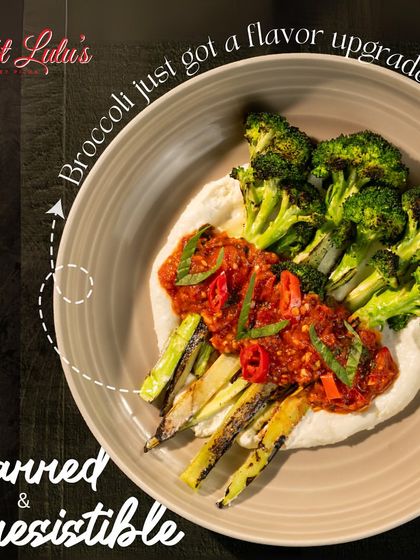 Broccoli just got a flavor upgrade. My charred and irresistible broccoli is a healthy starter that’s packed with smoky flavor.