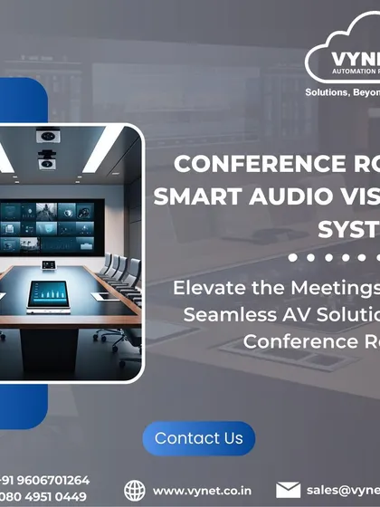 Our conference room solutions are designed to make meetings more productive. We integrate all audio-visual systems, from displays and projectors to video conferencing equipment, into a seamless, one-touch control interface. This ensures presentations start on time and technology never gets in the way of collaboration.