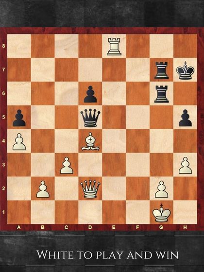 Test your strategic vision. White has a winning advantage in this position. Find the best sequence of moves to convert it.