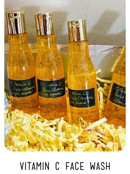 Brighten your day with my Vitamin C Face Wash. It's custom-made to give your skin a fresh, clean, and radiant look.
