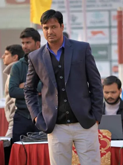 As a coach, my greatest pride is seeing my team win. Here I am at the 44th Sub-Junior National Championship, where I coached the Delhi team to a gold medal victory.