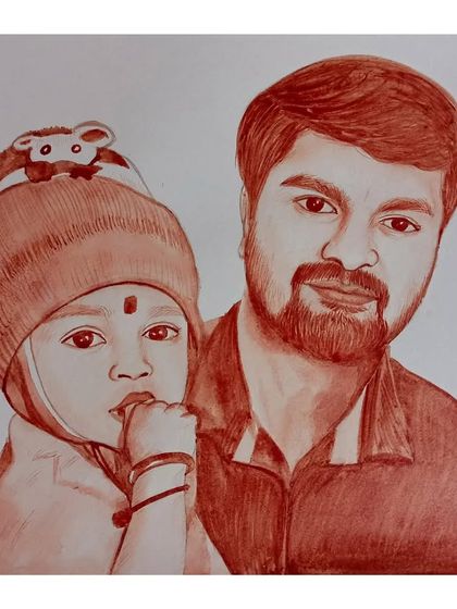 Sharan Ediga - Custom Portrait Art Family & Pet Portraits photo 11