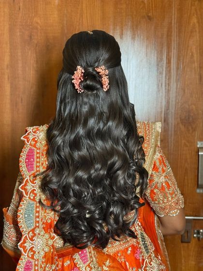 Ramya Gowda - Bridal & Occasion Hairstyling Reception & Engagement Styles photo 10