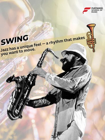 Jazz has a unique rhythmic feel called "swing" that makes you want to move. Our lessons focus on mastering this essential element, helping students internalize the groove of jazz.
