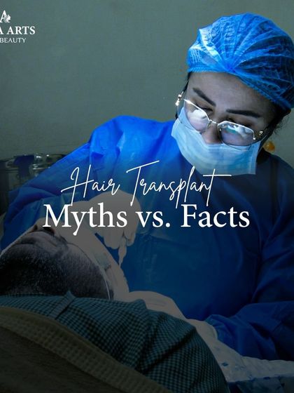 This image series debunks common myths about hair transplants. From pain and scarring to downtime and naturalness, I am here to give you the facts so you can make an informed decision about your hair restoration journey.