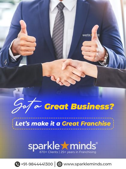 Got a great business? Let's make it a great franchise. We help you turn your proven concept into a powerful franchise model that scales with speed and sustainability by finding the right partners.