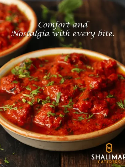 We serve comfort and nostalgia with every bite. This rich, red curry is a testament to our traditional recipes that feel like home.