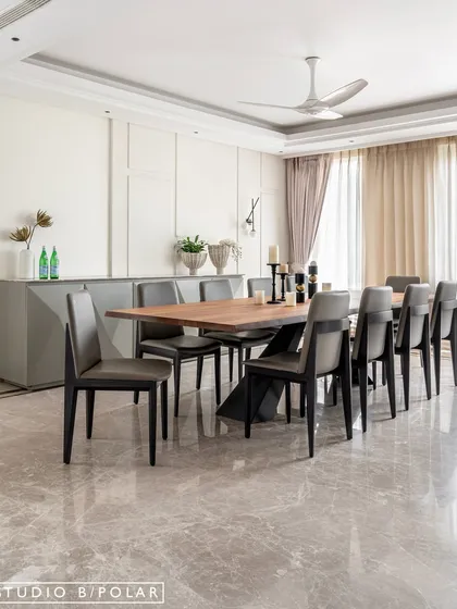 A collection of images from various projects showcasing our range of styles, from modern minimalism and warm contemporary to bold, colorful, and eclectic designs.