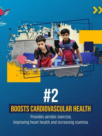 Benefit #2: Boosted Cardiovascular Health. The constant movement and long rallies provide excellent aerobic exercise, strengthening your heart and building the stamina to outlast your opponents.
