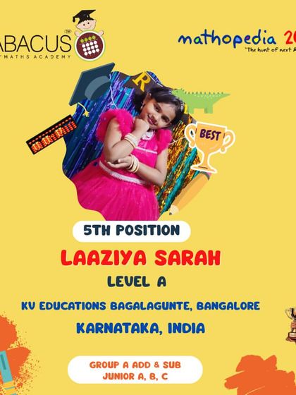 Abacus D Maths Academy - Educational Franchise & Teacher Training Mathopedia: Our Annual Competitions photo 116