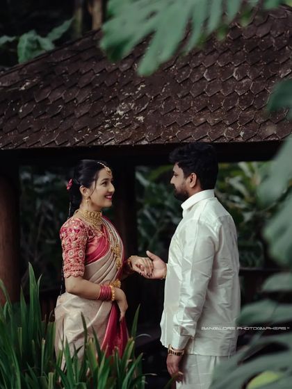 Bangalore Photographers - Pre-Wedding & Couple Photoshoots Timeless Traditions: Post-Wedding Portraits photo 3