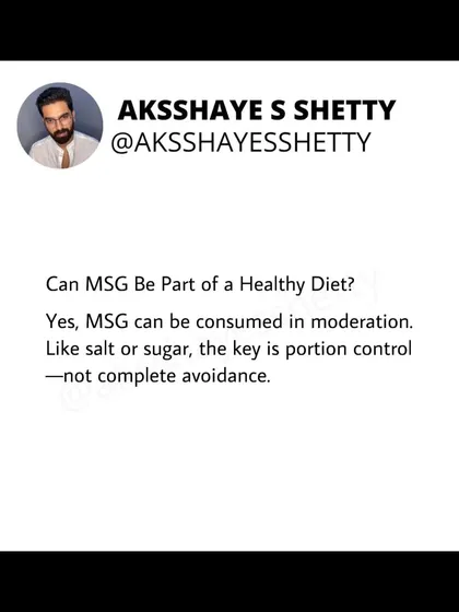 Is MSG or Ajinomoto unhealthy? This series breaks down the myths versus the science. MSG is a flavor enhancer that also occurs naturally in foods like tomatoes and cheese, and can be part of a healthy diet in moderation.