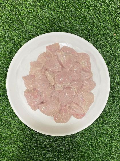 This is buffalo udder, another unique raw supplement that offers different textures and nutrients for your pet's bowl.